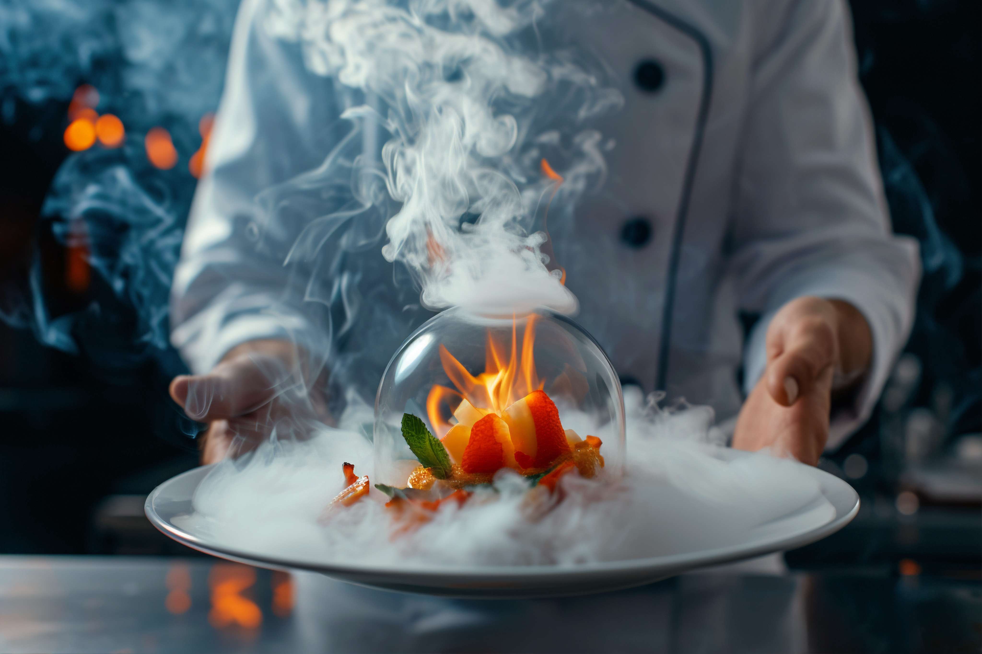 Perfectly cooked aromatic dishes