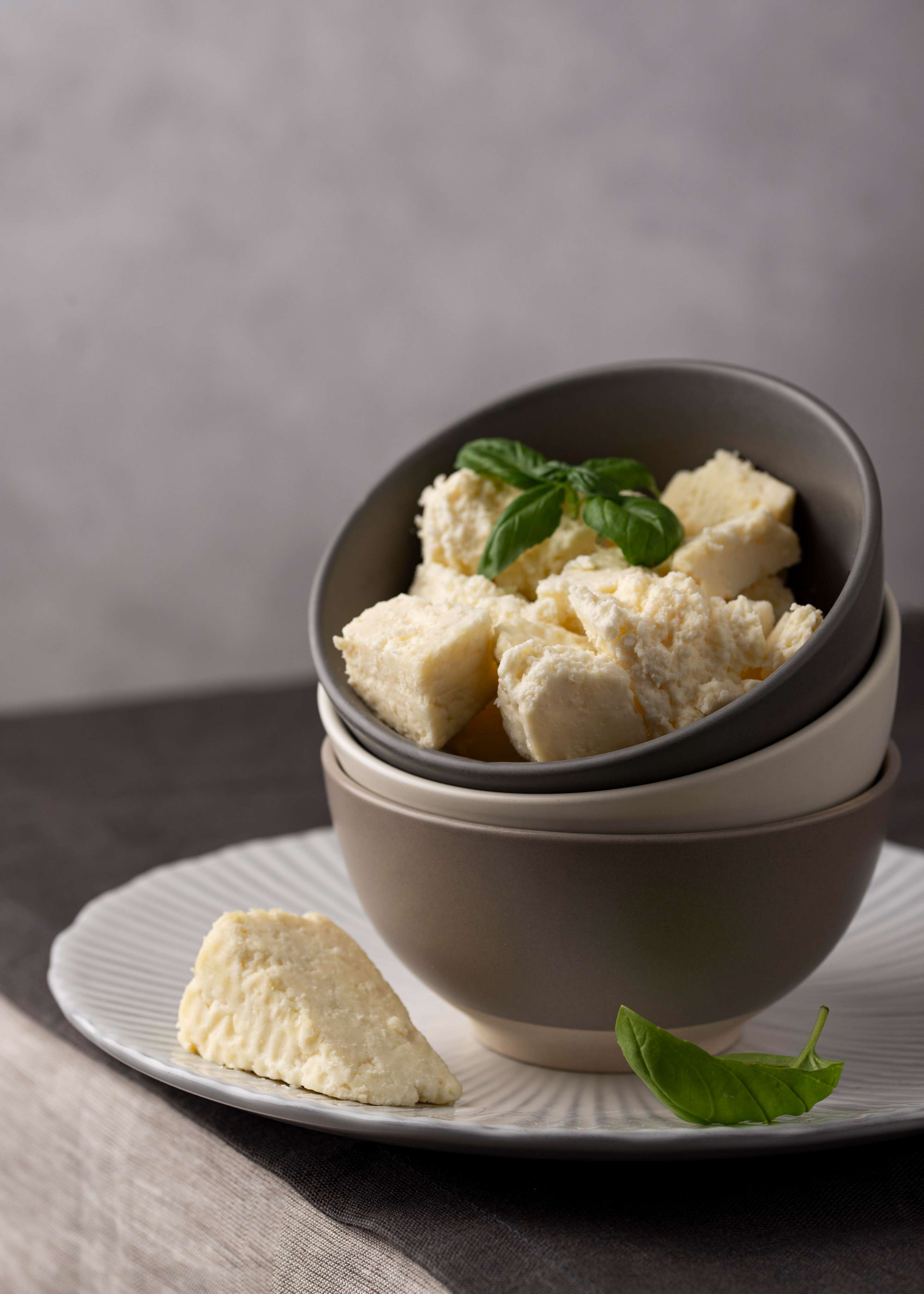 Fresh paneer and traditional ingredients