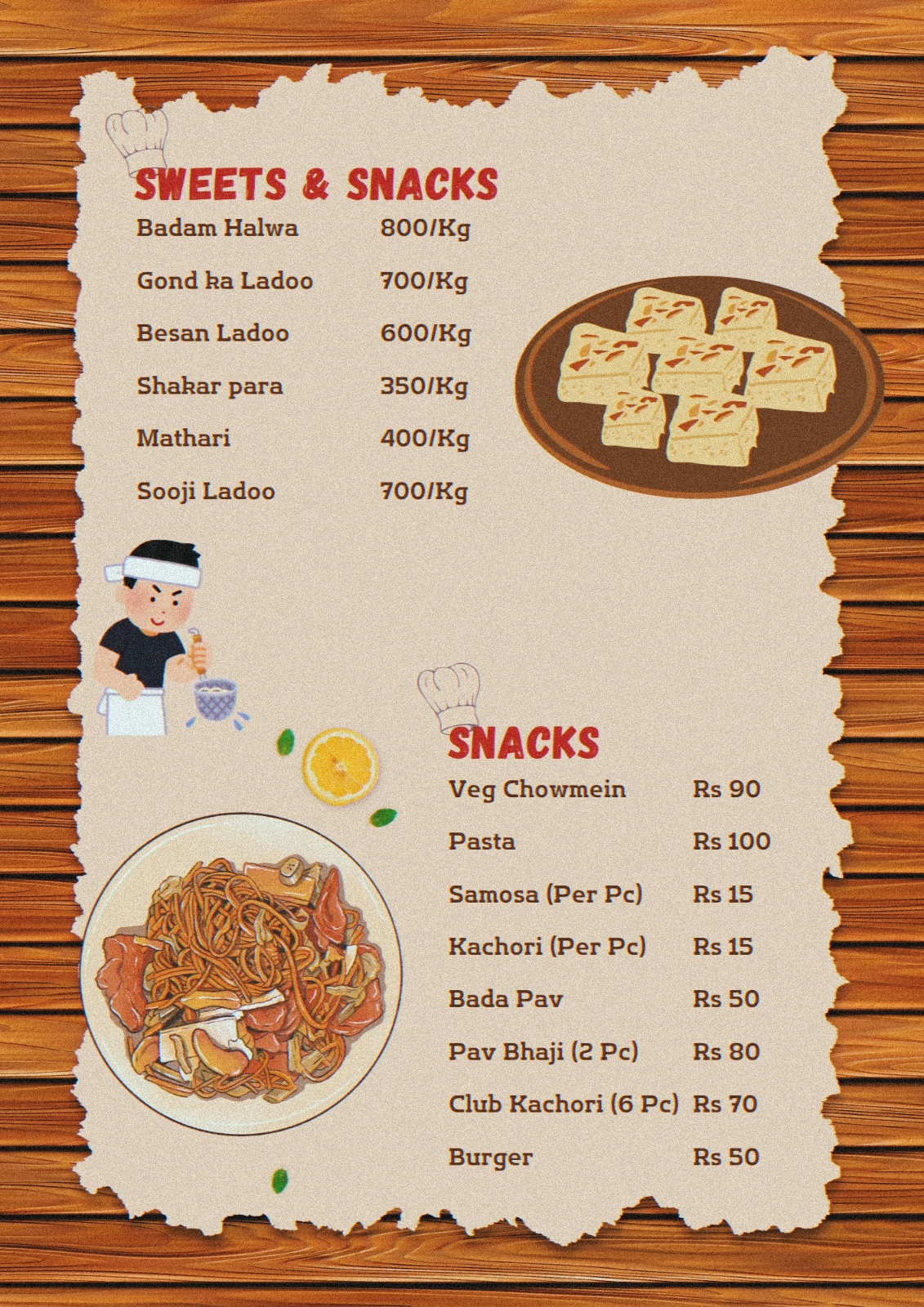 PetPuja Cloud Menu Page 4 - Traditional vegetarian dishes and special meal combinations Guwahati Assam