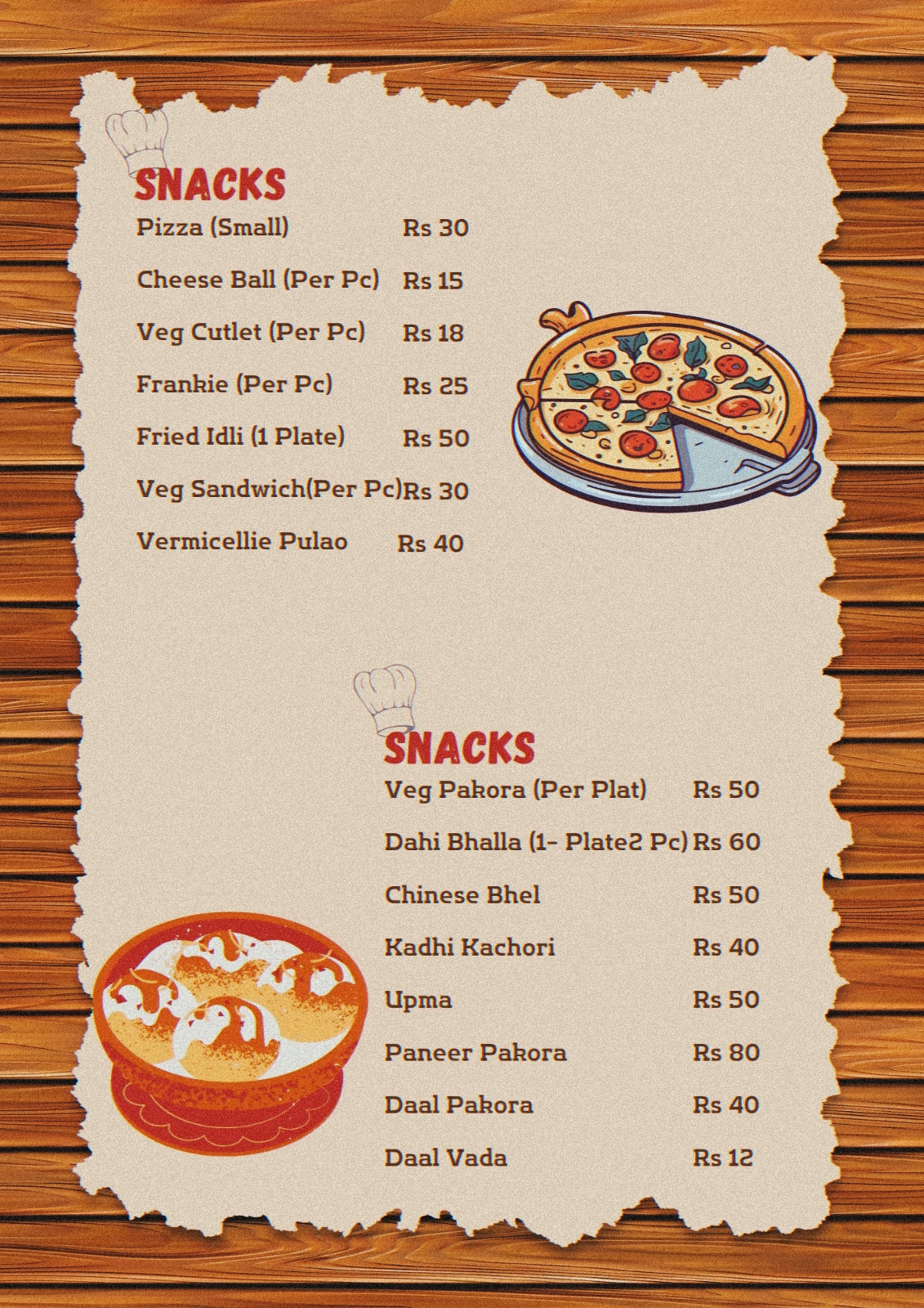 PetPuja Cloud Menu Page 5 - Complete vegetarian tiffin menu with home delivery options Bharalumukh Guwahati